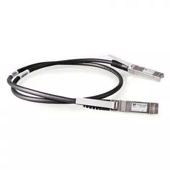 Cabo de rede HPE X242 10G SFP+ SFP+ Direct Attach Copper 1m preto