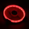 Ventoinha RAIJINTEK IRIS 14 Rainbow RGB-LED 140 mm, conjunto de 2 com controlador