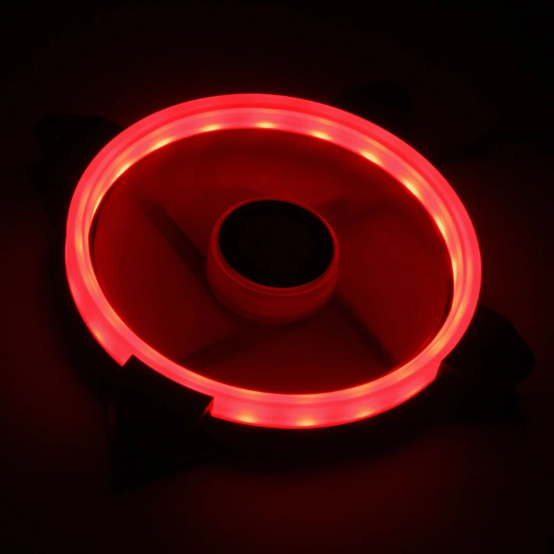 Ventoinha RAIJINTEK IRIS 14 Rainbow RGB-LED 140 mm, conjunto de 2 com controlador
