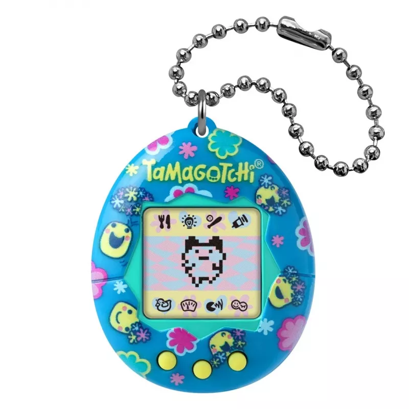 Animal de estimação virtual digital portátil Bandai Tamagotchi TAMA SMILE 42991 — brinquedo Tamagotchi compacto, design colorido