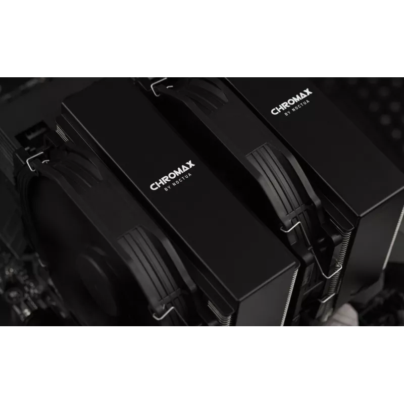 Conjunto de montagem Noctua NA-HC4 chromax.preto — acessório de dissipador de alumínio para CPU, preto