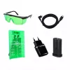 Nivel a laser Dedra MC0904 verde — alcance de 30 m, feixe verde, formato compacto