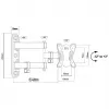 Suporte de parede para TV/monitor Maclean MC-417 totalmente articulado 13-32 30kg máx. VESA 100x100 preto com pintura em pó suporte universal ajustável distância à parede ajustável rotativo inclinável