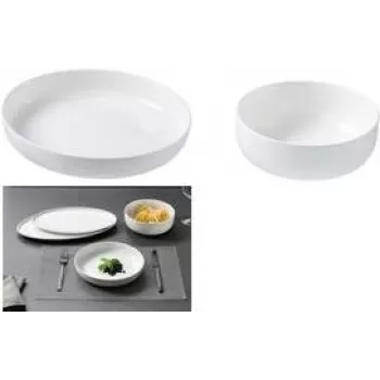 Ritzenhoff & Breker SKAGEN prato de massa de porcelana 215 mm adequado para máquina de lavar loiça