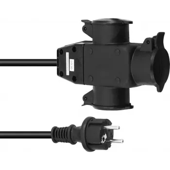Cabo de extensão EUROLITE 30247017, 3×1,5 mm², 10 m