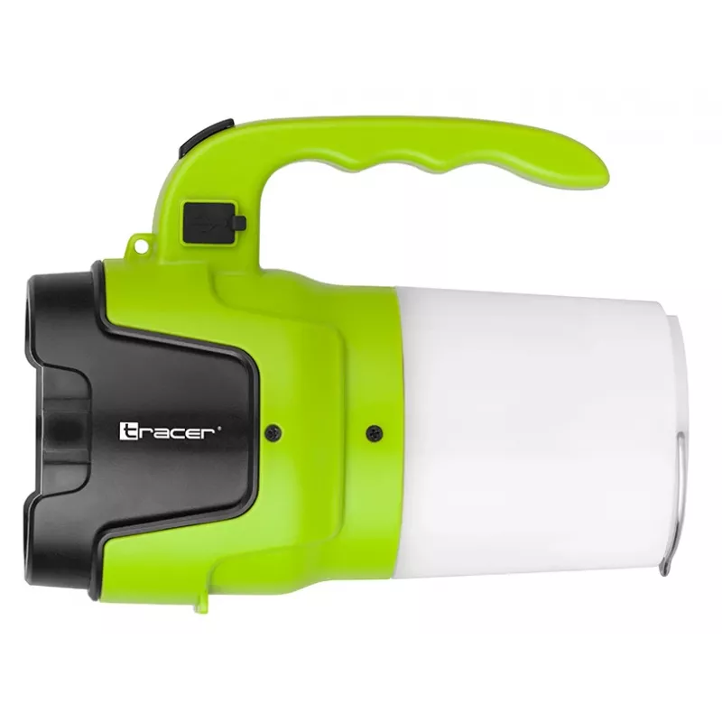 Lanterna TRACER TRAOSW46895 com bateria recarregável de 1200mAh, holofote de mão