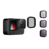 Conjunto de filtros ND 8/16/32 Telesin para GoPro Hero 9 / Hero 10 / Hero 11 / Hero 12 / Mini (GP-FLT-902)