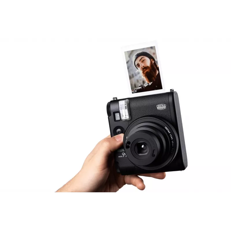 Máquina fotográfica instantânea Fujifilm Instax Mini 99 preta — imagem 62×46 mm, filme 86×54 mm, distância focal 60 mm