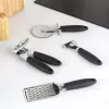 Conjunto de utensílios de cozinha Russell Hobbs Venus Collection 4 peças Preto