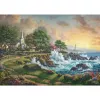 Thomas Kinkade Studios: Kleinod am Meer, puzzle 1000 peças