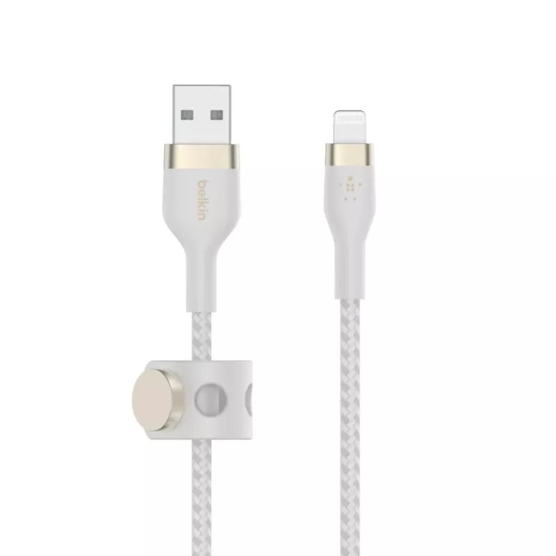 Belkin BOOST CHARGE - Cabo Lightning - USB macho para Lightning macho - 3 m - branco - para Apple iPad/iPhone/iPod (Lightning)