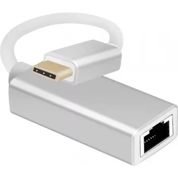 Cabo adaptador Ethernet helos 288378 USB 3.1 Type-C para RJ45, adaptador de rede para Gigabit Ethernet