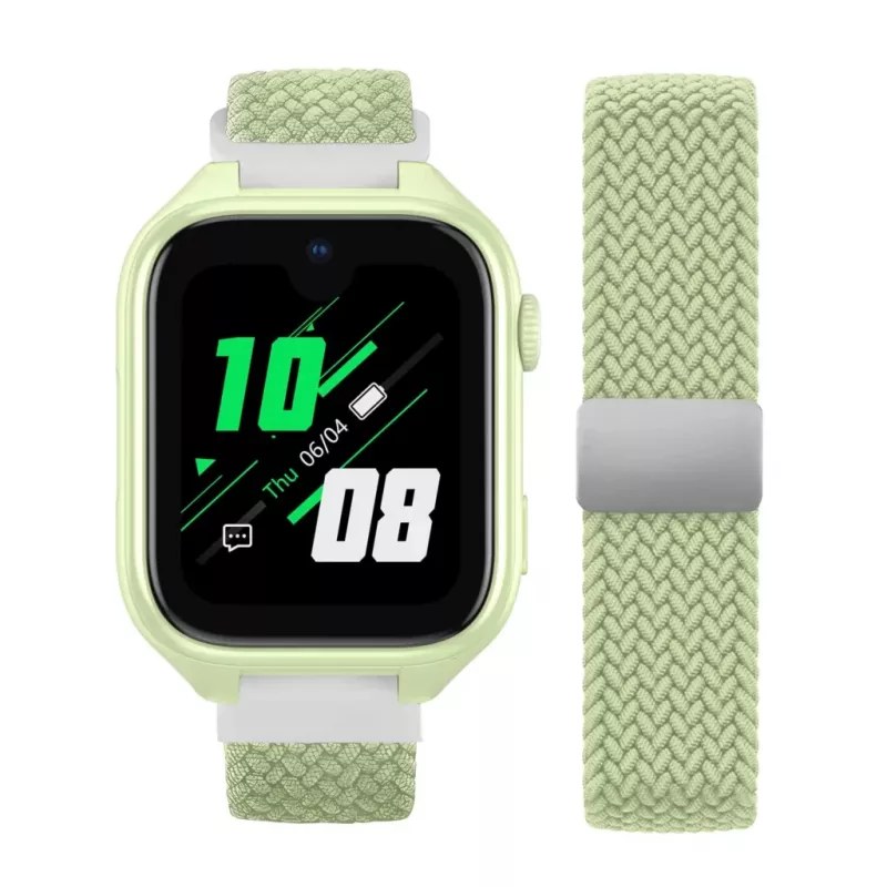 Smartwatch Stelio Junior Pro AI 4G ST-SWJ102-PCH — cor pistácio
