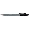Caneta de esferográfica retrátil com clipe Paper Mate Flexgrip Ultra - preto - 12 unid. - média