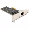 Placa DeLOCK PCI Express x1 81260 1 x RJ45 5 Gigabit LAN RTL8126