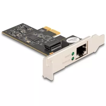 Placa DeLOCK PCI Express x1 81260 1 x RJ45 5 Gigabit LAN RTL8126