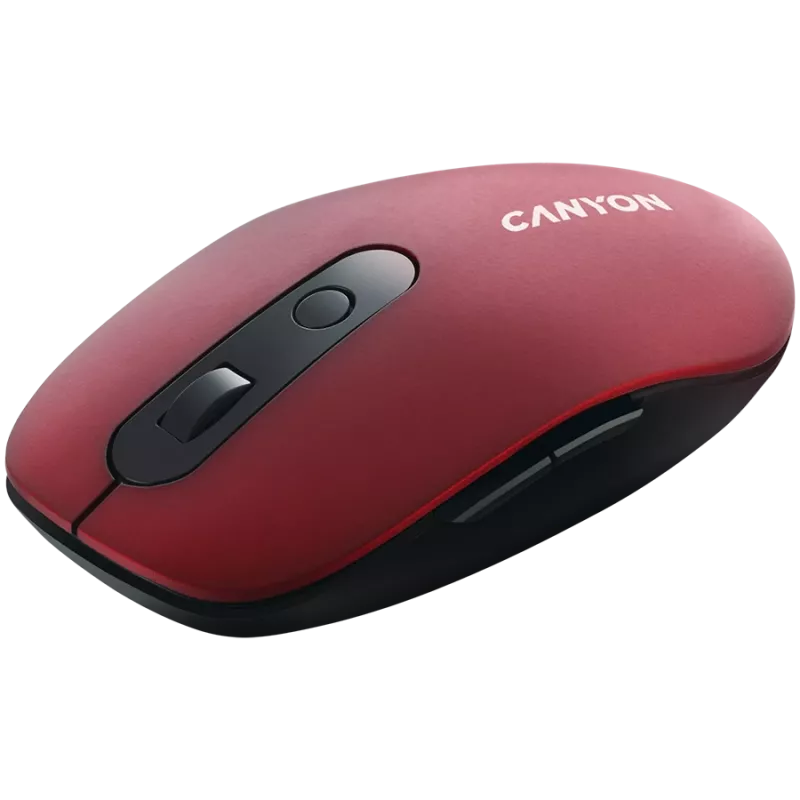 Rato CANYON MW-9 modo duplo sem fios Vermelho