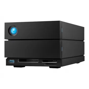 Conjunto de discos LaCie 2big Dock 48 TB desktop preto 48 TB caixa desktop 118×217×93,3 mm 3,81 kg