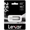 “Lexar JumpDrive M400” Pen USB 256 GB USB Type-A 3.2 Gen 1 (3.1 Gen 1) prateado