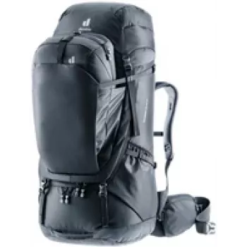 Mochila DEUTER Voyager 60+10 SL preta – capacidade 60+10 L, formato mulher SL