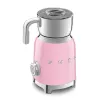 Espumador de leite automático Smeg MFF11PKEU rosa aço inoxidável 500W