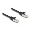 Cabo de rede DeLOCK ficha RJ50 para ficha RJ50 S/FTP 0,25 m preto