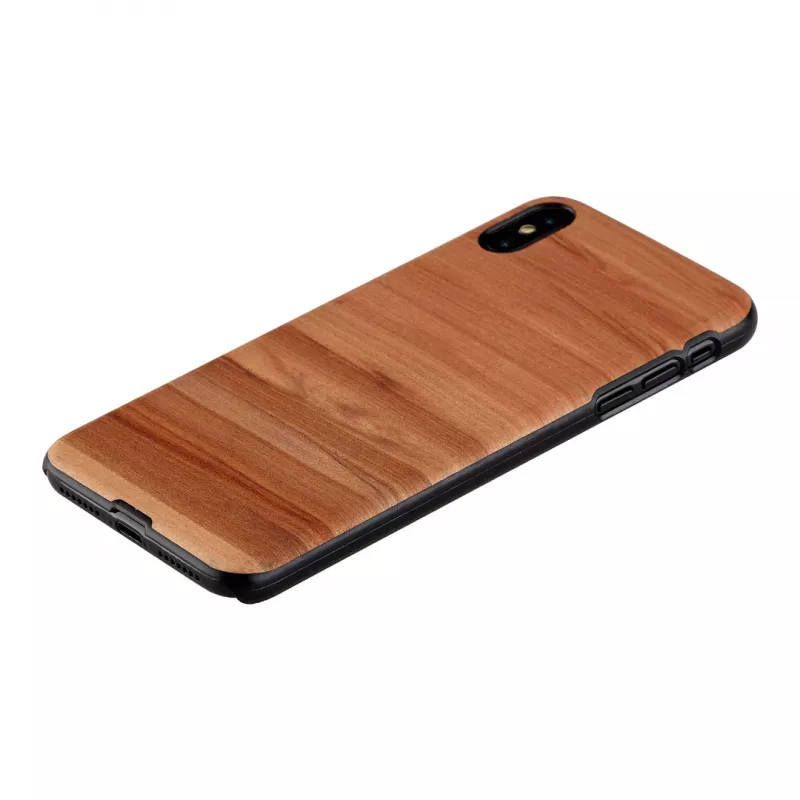 Capa para smartphone man and wood para iPhone XS Max — Cappuccino preto, capa protetora