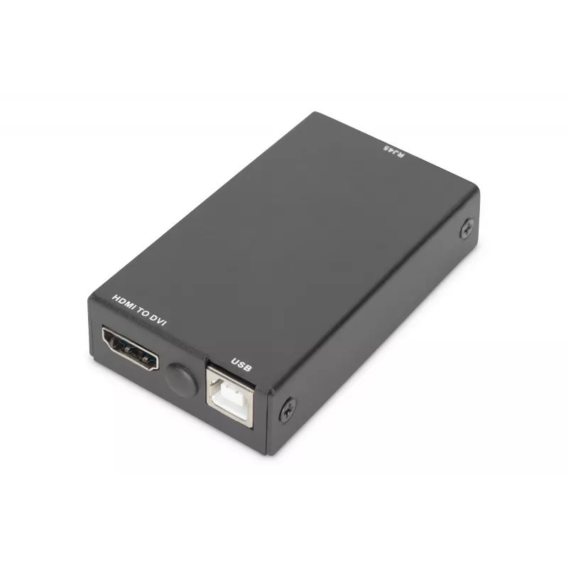 Dongle DVI Digitus para consolas KVM modulares RJ45 para DVI Preto 1080p