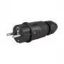 ABL 100000068 Ficha profissional SCHUKO & fr-be Elamid-2K preta sv IP54 (100000068)