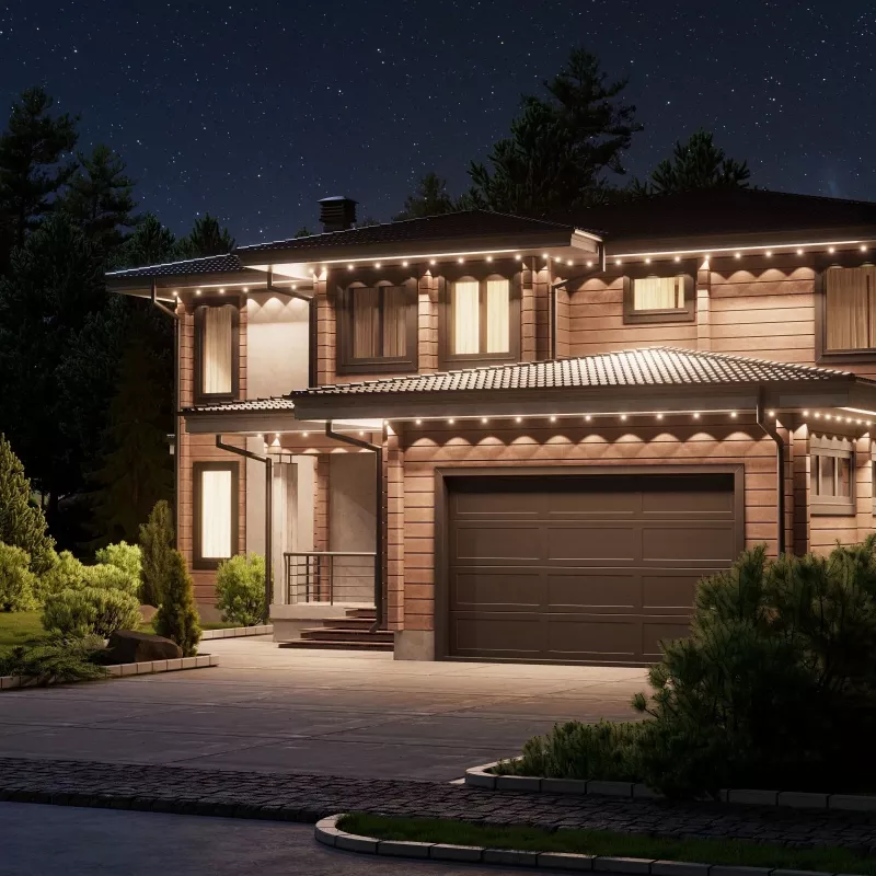 Iluminação exterior Nanoleaf N7401E00-5POL 5 m multicolorida permanente