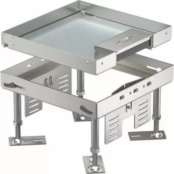 OBO Bettermann cassete quadrada RKSN2 4 VS 20 m saída 200x200mm (7409208)