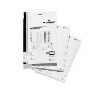 Inserção para porta-nomes Durable 1456-02 60x90 mm branco