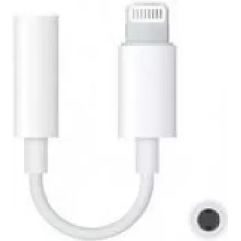 Adaptador de cabo CoreParts MSPP74280 Lightning para áudio de 3,5 mm branco