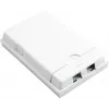 Caixa de ligação FTTH helos 373381, montagem à superfície, 2 portas, branco