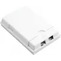 Caixa de ligação FTTH helos 373381, montagem à superfície, 2 portas, branco