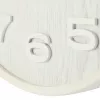NeXtime 3096WI - Relógio de parede - Relógio de quartzo - Redondo - Branco - Madeira - Madeira
