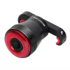 Rockbros Q5 luz traseira preta para bicicletas com sistema STOP inteligente