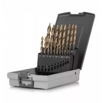 Conjunto de brocas Smart365 19 peças HSS Co 1–10 x 0,5 mm