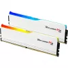 DIMM 32 GB DDR5-6000, memória RAM branca, F5-6000J2836G16GX2-RM5RW, Ripjaws M5 RGB, INTEL XMP