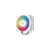 DeepCool AG400 WH ARGB processador 12 cm branco