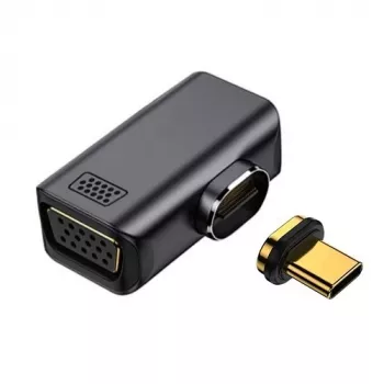 Adaptador magnético USB Type-C - VGA, 1080P, 60Hz