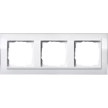 GIRA moldura 3 módulos Event Klar, Standard 55, System 55 branco 0213723