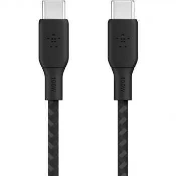 Cabo USB Belkin CAB014bt3MBK 3 m USB-C preto USB 2.0