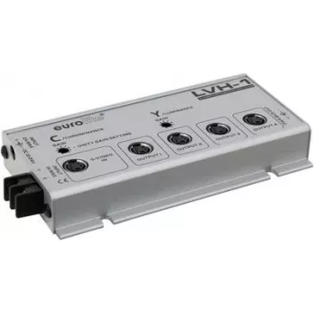 Distribuidor amplificador S-Video EUROLITE LVH-1 (1 entrada, 4 saídas)
