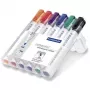 Marcador Staedtler Lumocolor Whiteboard 351 6 unid. Ponta redonda
