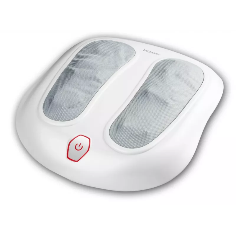 Massageador de pés e costas Medisana FM 883 — 2 zonas, 2 programas, função de calor, AC 220–240 V, branco