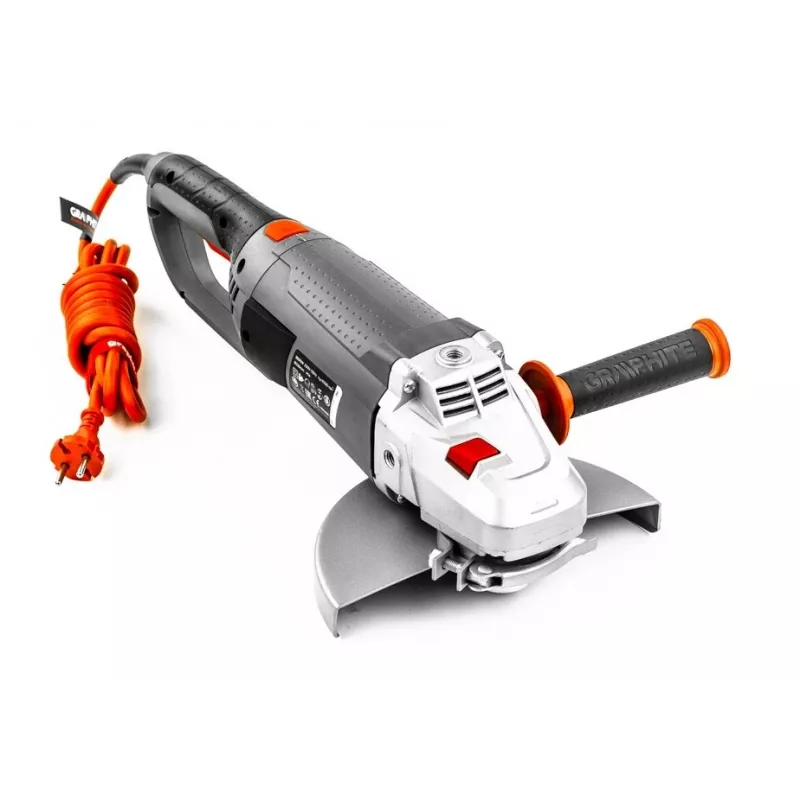 Rebarbadora angular 2600W, disco 230 x 22.2 mm, 6500 min1 rpm