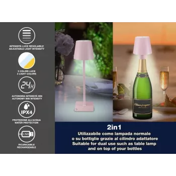 Chaleira elétrica Beper P201UTP125 1,7 L 2200 W resistência em aço inoxidável sem fios