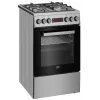 Fogão a gás e elétrico BEKO FSM52330DX, 5 queimadores, 60 cm, classe de eficiência energética A