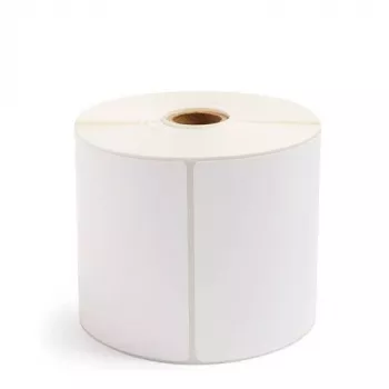 Etiquetas adesivas para impressora térmica, TOP Thermal 100x150mm, 4x6, 500 unid. por rolo